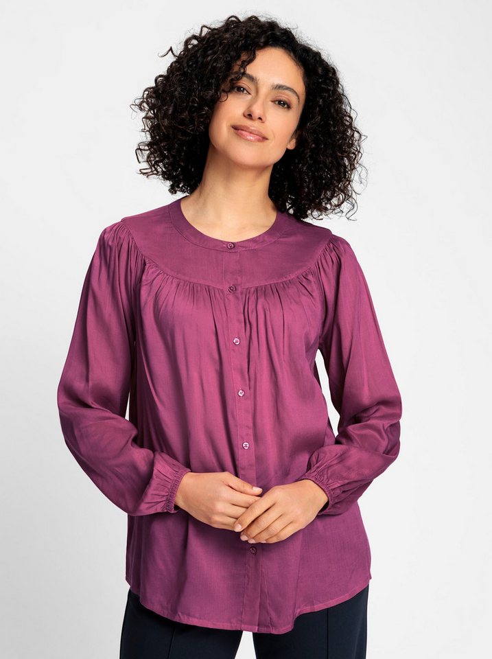 Witt Klassische Bluse Langarm-Bluse . von Witt