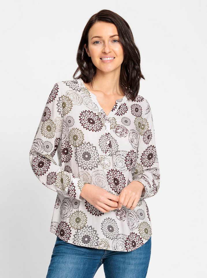 Witt Klassische Bluse Langarmbluse . von Witt