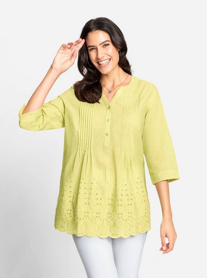 Witt Klassische Bluse Spitzentunika von Witt