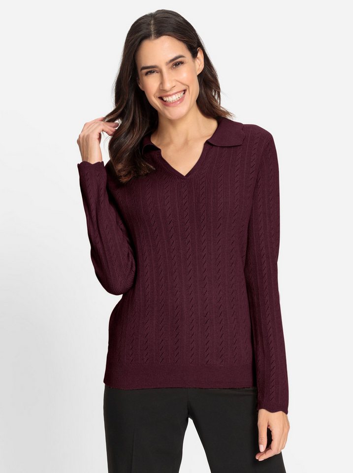 Witt Strickpullover Polopullover von Witt