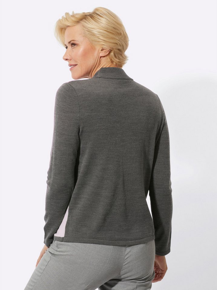 Witt Strickpullover Stehkragenpullover . von Witt