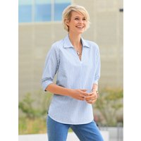 Witt Weiden Damen Bluse bleu-weiß-gestreift von Witt