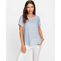 Witt Weiden Damen Bluse hellblau von Witt