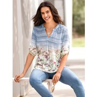 Witt Weiden Damen Bluse hortensie-bleu-bedruckt von Witt