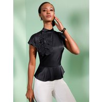 Witt Weiden Damen Bluse schwarz von Witt