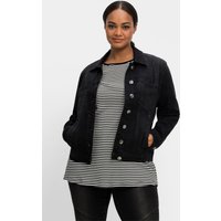 Witt Weiden Damen Jeans-Jacke schwarz von Witt