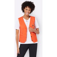 Witt Weiden Damen Jeans-Weste orange von Witt