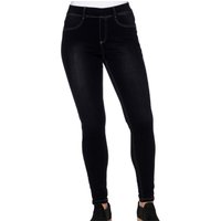 Witt Damen Jeggings, black denim von Witt