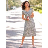 Witt Weiden Damen Jersey-Kleid anthrazit-bedruckt von Witt