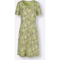 Witt Weiden Damen Jersey-Kleid lindgrün-khaki-bedruckt von Witt