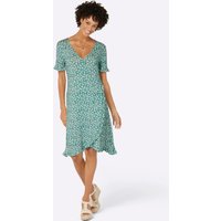 Witt Weiden Damen Jersey-Kleid salbei-bedruckt von Witt