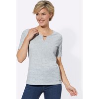 Witt Weiden Damen Kurzarmshirt bleu-geringelt von Witt