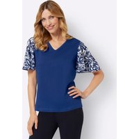 Witt Weiden Damen Kurzarmshirt royalblau von Witt