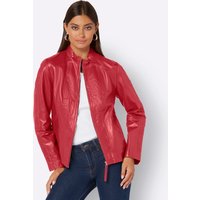 Witt Weiden Damen Leder-Jacke rot von Witt