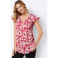 Witt Weiden Damen Longbluse ecru-hummer-bedruckt von Witt