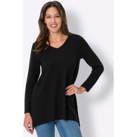 Witt Damen Longpullover, schwarz von Witt