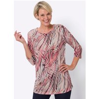 Witt Weiden Damen Longshirt apricot-grapefruit-bedruckt von Witt