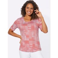 Witt Damen Shirt, flamingo-ecru-bedruckt von Witt