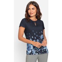 Witt Weiden Damen Shirt marine-bedruckt von Witt