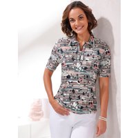 Witt Weiden Damen Shirt marine-rosenquarz-bedruckt von Witt