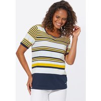 Witt Weiden Damen Shirt marine-sonnengelb von Witt