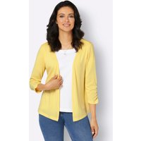 Witt Weiden Damen Shirtjacke zitrone von Witt