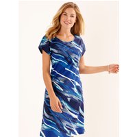 Witt Weiden Damen Sommerkleid marine-türkis-bedruckt von Witt