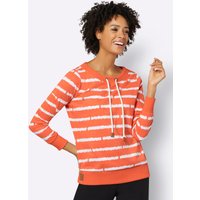 Witt Weiden Damen Sweatshirt orange-ecru von Witt