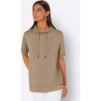 Witt Damen Sweatshirt, schlamm von Witt