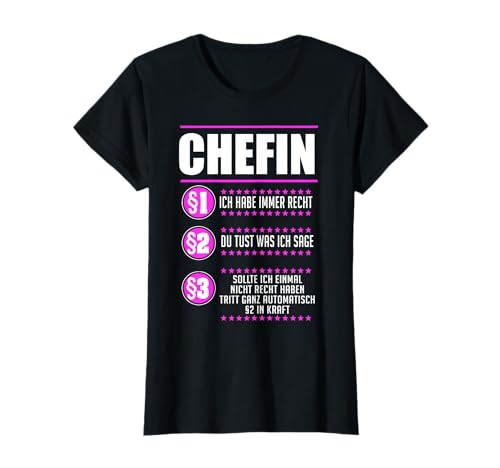 Witzig Verabschiedung und Managerin Damen T-Shirt Schwarz S Klassisch Crew Neck mit Kurzarm für Frauen Witzig Verabschiedung und Managerin Damen T-Shirt Schwarz S Klassisch Crew Neck mit Kurzarm für Frauen von Witzig Verabschiedung und Managerin