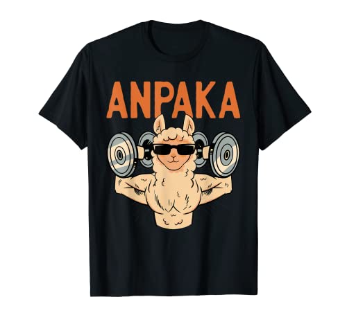Herren Fitness Pumper Motiv - Kraftsport Hantel Training - Alpaka T-Shirt von Witzige Alpaka Motive Kraftsport