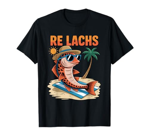 Angeln, Herren Fisch Angler Spruch Lustig Fischer, Re Lachs T-Shirt Angeln, Herren Fisch Angler Spruch Lustig Fischer, Re Lachs T-Shirt von Witzige Angler Geschenke für Männer & Frauen