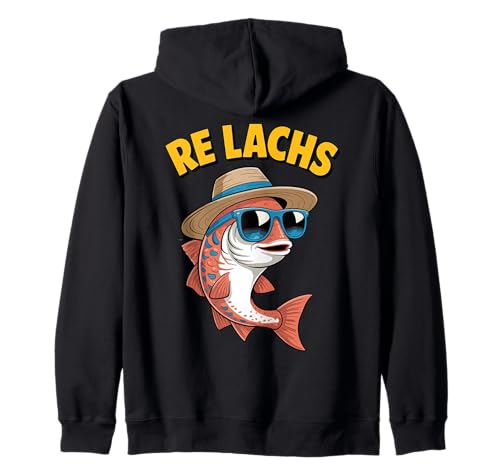 Angeln, Re Lachs, Herren Lustig Fischer Fisch Angler Kapuzenjacke Angeln, Re Lachs, Herren Lustig Fischer Fisch Angler Kapuzenjacke von Witzige Angler Geschenke für Männer & Frauen