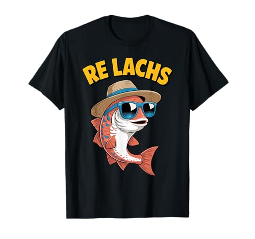 Angeln, Re Lachs, Herren Lustig Fischer Fisch Angler T-Shirt Angeln, Re Lachs, Herren Lustig Fischer Fisch Angler T-Shirt von Witzige Angler Geschenke für Männer & Frauen
