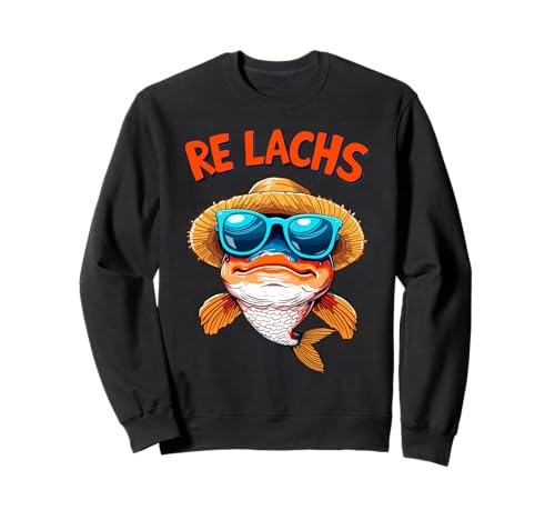Angeln, Re Lachs, Kinder Lachsfischen Angler Lustiger Fisch Sweatshirt Angeln, Re Lachs, Kinder Lachsfischen Angler Lustiger Fisch Sweatshirt von Witzige Angler Geschenke für Männer & Frauen