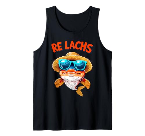 Angeln, Re Lachs, Kinder Lachsfischen Angler Lustiger Fisch Tank Top Angeln, Re Lachs, Kinder Lachsfischen Angler Lustiger Fisch Tank Top von Witzige Angler Geschenke für Männer & Frauen