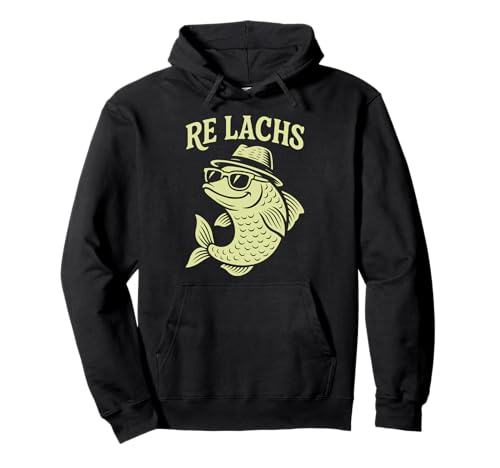 Re Lachs Angeln Angler Herren Lustig Fischer Fisch Pullover Hoodie Re Lachs Angeln Angler Herren Lustig Fischer Fisch Pullover Hoodie von Witzige Angler Geschenke für Männer & Frauen