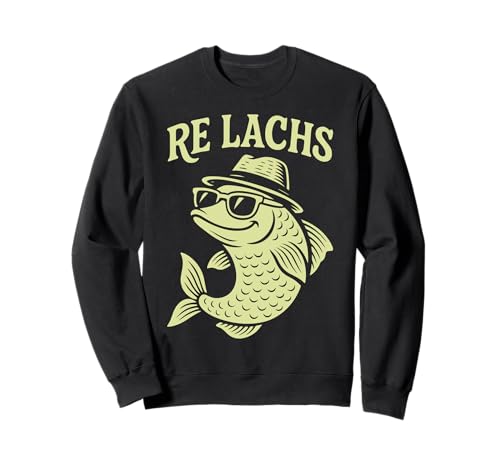 Re Lachs Angeln Angler Herren Lustig Fischer Fisch Sweatshirt Re Lachs Angeln Angler Herren Lustig Fischer Fisch Sweatshirt von Witzige Angler Geschenke für Männer & Frauen