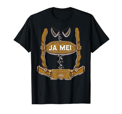 Lustige Bayrische Tracht Männer Design - Ja Mei Lederhose T-Shirt Lustige Bayrische Tracht Männer Design - Ja Mei Lederhose T-Shirt von Witzige Bayerische Tracht Bayern Geschenk