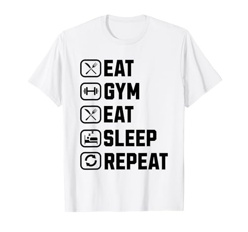 Gym Bodybuilding Fitness Herren Damen Bodybuilder T-Shirt Gym Bodybuilding Fitness Herren Damen Bodybuilder T-Shirt von Witzige Bodybuilding Geschenke Fitness Geschenk