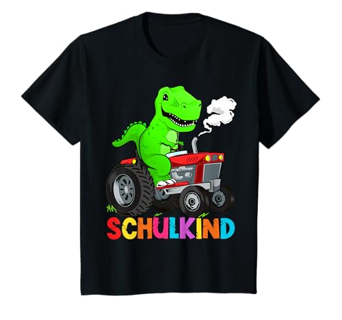 Schulkind 2025 Dino Schulanfang Dinosaurier Einschulung T-Shirt Schulkind 2025 Dino Schulanfang Dinosaurier Einschulung T-Shirt von Witzige Abschluss Abi Geschenke von Lifua