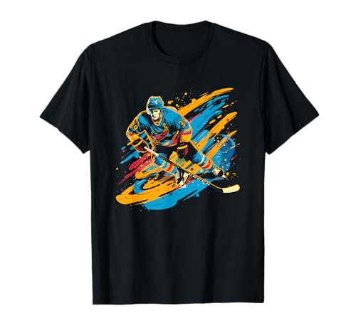 Lustiger Eishockey Liebhaber Mannschaftssport für Jungen T-Shirt Lustiger Eishockey Liebhaber Mannschaftssport für Jungen T-Shirt von Witzige Eishockey Grafik T-Shirts