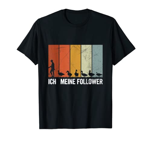 Herren Ich Meine Follower Enten Bauer Landwirt Bauernhof T-Shirt Herren Ich Meine Follower Enten Bauer Landwirt Bauernhof T-Shirt von Witzige Enten Spruch Kleidung Für Bauern