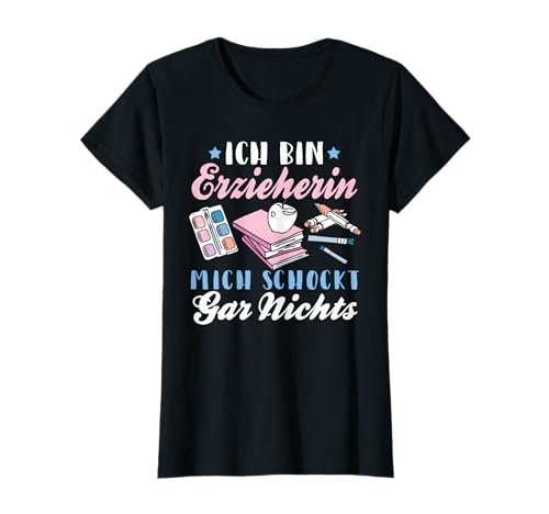 Lustiger Erzieher Frauen Spruch - Ich bin Erzieherin T-Shirt Lustiger Erzieher Frauen Spruch - Ich bin Erzieherin T-Shirt von Witzige Erzieherin Kindergarten Outfit Geschenke