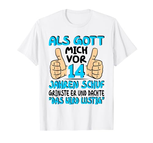 14. Geburtstag Junge Mädchen Endlich 14 Jahre Teenager T-Shirt 14. Geburtstag Junge Mädchen Endlich 14 Jahre Teenager T-Shirt von Witzige Geschenke für 14-jährige Jungs