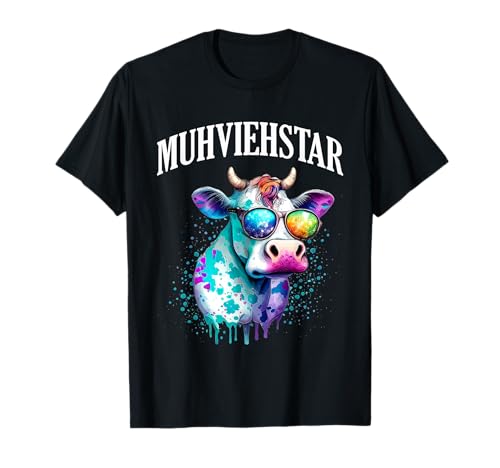Witzige Geschenke fr Landwirte und Kuhliebhaber Damen Kuh-liebhaber Cartoon T-Shirt Schwarz Klein EU 15-17.5 cm Kurzarm Klassische Passform Pull-On Rundhals-Ausschnitt Tierdruck 1 Count Witzige Geschenke fr Landwirte und Kuhliebhaber Damen Kuh-liebhaber Cartoon T-Shirt Schwarz Klein EU 15-17.5 cm Kurzarm Klassische Passform Pull-On Rundhals-Ausschnitt Tierdruck 1 Count von Witzige Geschenke für Landwirte und Kuhliebhaber