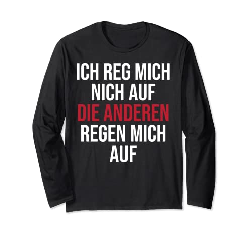 Funny Spruch Fun Sprüche Coole Männer Witzig Lustig Herren Langarmshirt von Witzige Geschenke & T-Shirts für Herren Co.