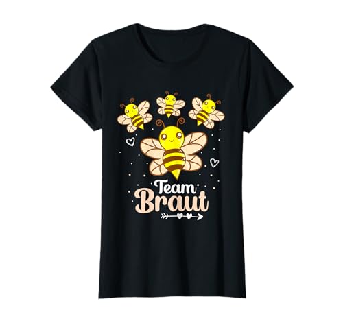 Junggesellenabschied Biene Team Braut Frauen Party T-Shirt von Witzige Junggesellenabschied Motive von Lifua