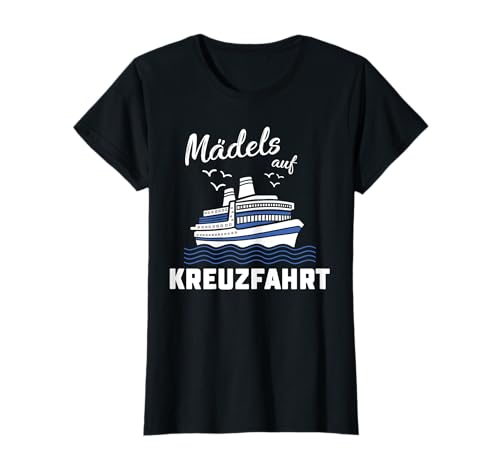 Mädels Auf Kreuzfahrt Schiff Boot Reise Urlauberin Holiday T-Shirt Mädels Auf Kreuzfahrt Schiff Boot Reise Urlauberin Holiday T-Shirt von Witzige Kreuzfahrt Sprüche Für Damen