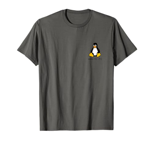 Witzige Linux Admin Hacker Nerd It'ler Geschenke - Tux Linux Pinguin - Sudo rm -rf / Informatik Computer-T-Shirt für Männer - Grau, Small, Kurzarm, Klassisches T-Shirt Witzige Linux Admin Hacker Nerd It'ler Geschenke - Tux Linux Pinguin - Sudo rm -rf / Informatik Computer-T-Shirt für Männer - Grau, Small, Kurzarm, Klassisches T-Shirt von Witzige Linux Admin Hacker Nerd It´ler Geschenke